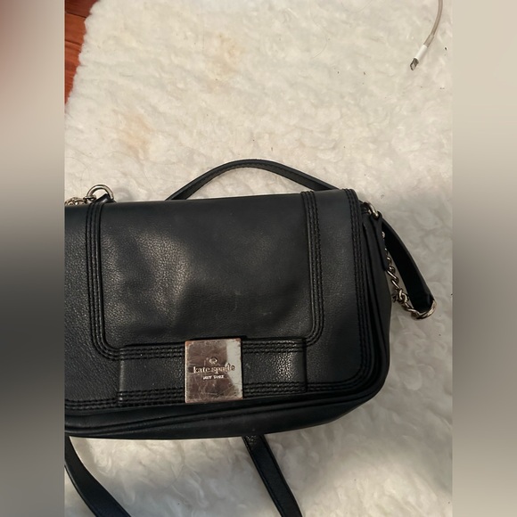 Kate Spade New York Black Classic Crossbody Bag Purse Leather - Picture 6 of 6